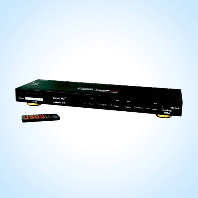 HDMI MATRIX 4-ΙΝ 4-OUT 4-IR
