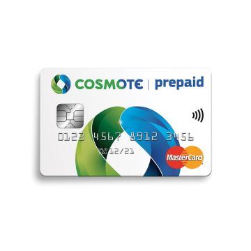COSMOTE Prepaid MasterCard: Η μόνη προπληρωμένη κάρτα που με κάθε αγορά χαρίζει MB
