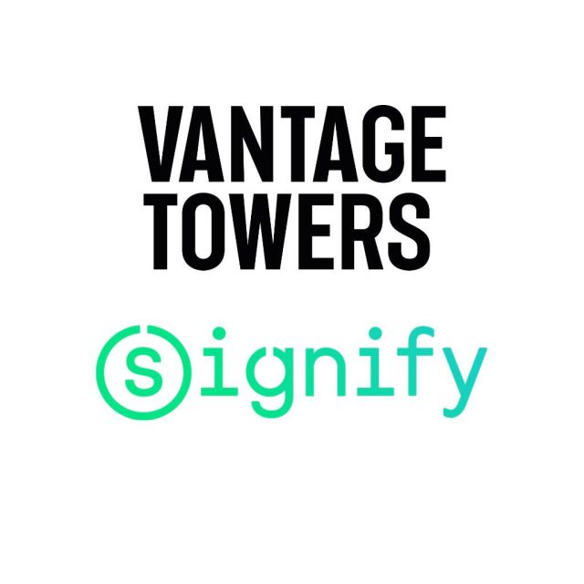 H Vantage Towers και η Signify ανακοινώνουν παγκόσμια συνεργασία
