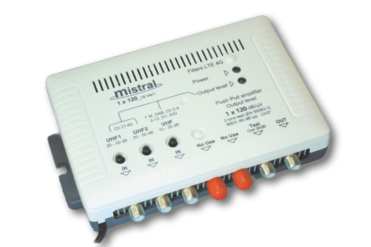 Τα νέα της Mistral: Οδηγίες για μια καλή εγκατάσταση: Ενισχυτές κεντρικής κεραίας