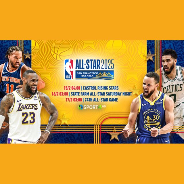 Το ΝΒΑ All-Star Game 2025 κάνει «τζάμπολ» στην COSMOTE TV
