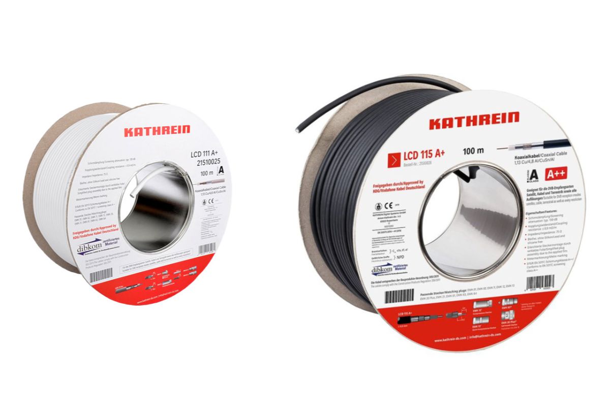 Ομοαξονικά καλώδια Kathrein για αξιοπιστία, αποδοτικότητα και ανθεκτικότητα