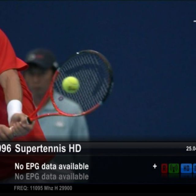 Supertennis HD από την Ιταλία στις 13°Ε