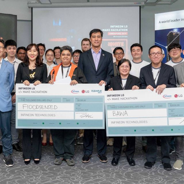 Το “Infineon LG  Make Hackathon” στην παρουσίαση IoT στη Σιγκαπούρη