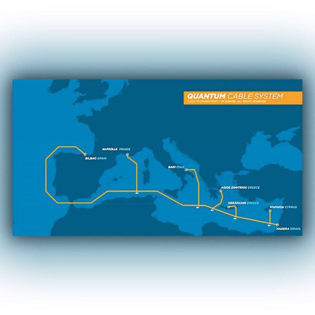 Σύνδεση Κύπρου με υπερσύγχρονο καλώδιο οπτικών ινών