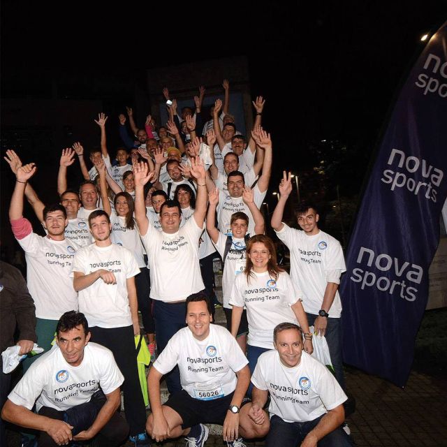 Ξεπέρασε τα 300 μέλη η Novasports Running Team στον 4ο Διεθνή Νυχτερινό Ημιμαραθώνιο Θεσσαλονίκης