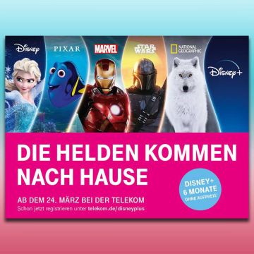 Έξι μήνες δωρεάν το Disney+ στους πελάτες της Deutsche Telekom