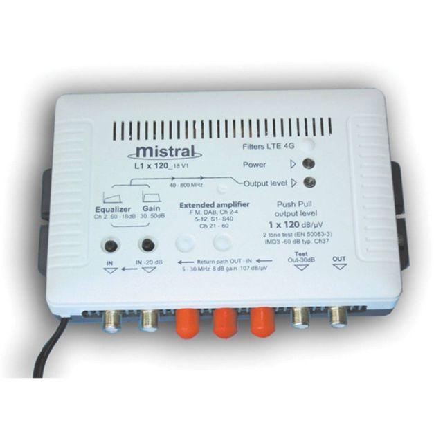 Τα νέα της Mistral: Έτοιμοι οι νέοι ενισχυτές κεντρικής κεραίας