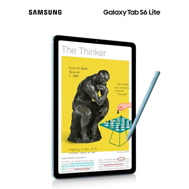 Δημιουργικότητα, Εκπαίδευση και Χαλάρωση με το Κομψό Galaxy Tab S6 Lite