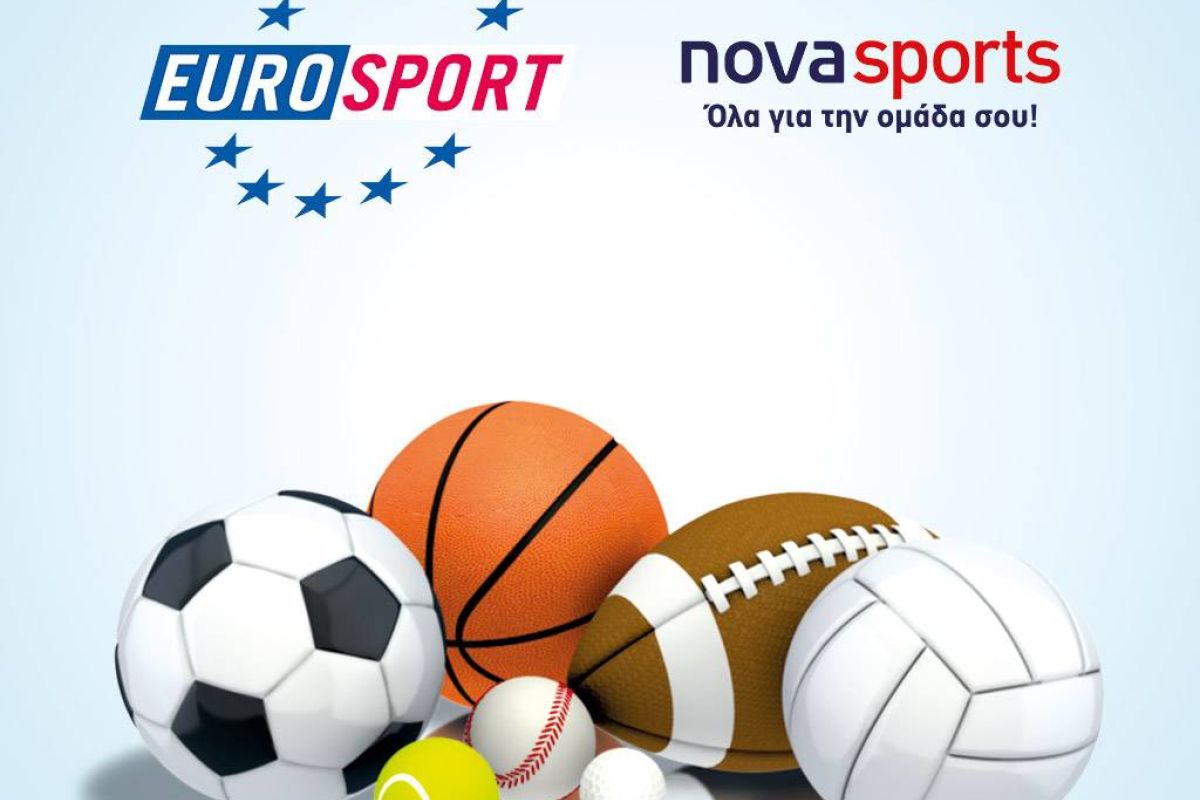 Ζωντανές αθλητικές μεταδόσεις Novasports & Eurosport, 15 – 26 Οκτωβρίου