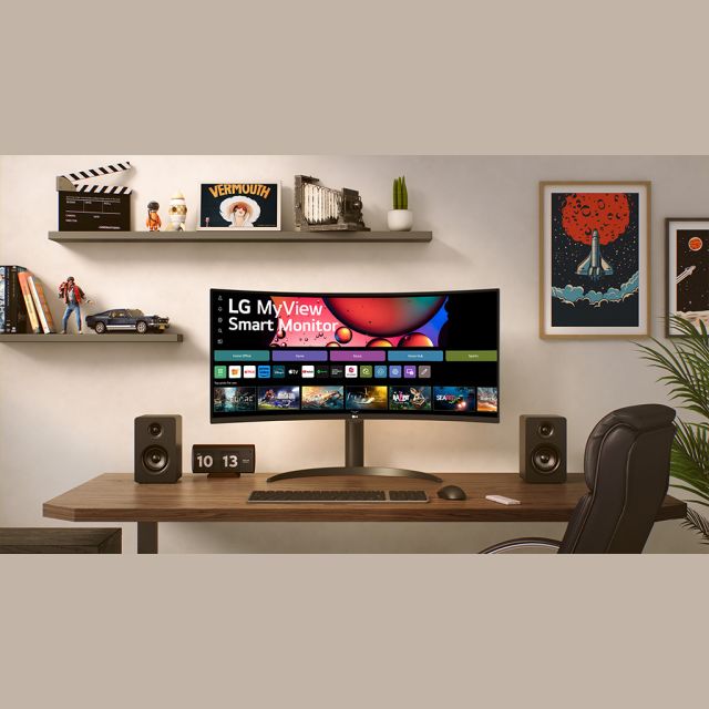 ΤΟ ΝΕΟ LG MYVIEW SMART MONITOR ΔΙΑΘΕΤΕΙ CURVED ULTRAWIDE ΟΘΟΝΗ ΓΙΑ ΜΙΑ ΚΑΘΗΛΩΤΙΚΗ ΕΜΠΕΙΡΙΑ ΧΡΗΣΗΣ