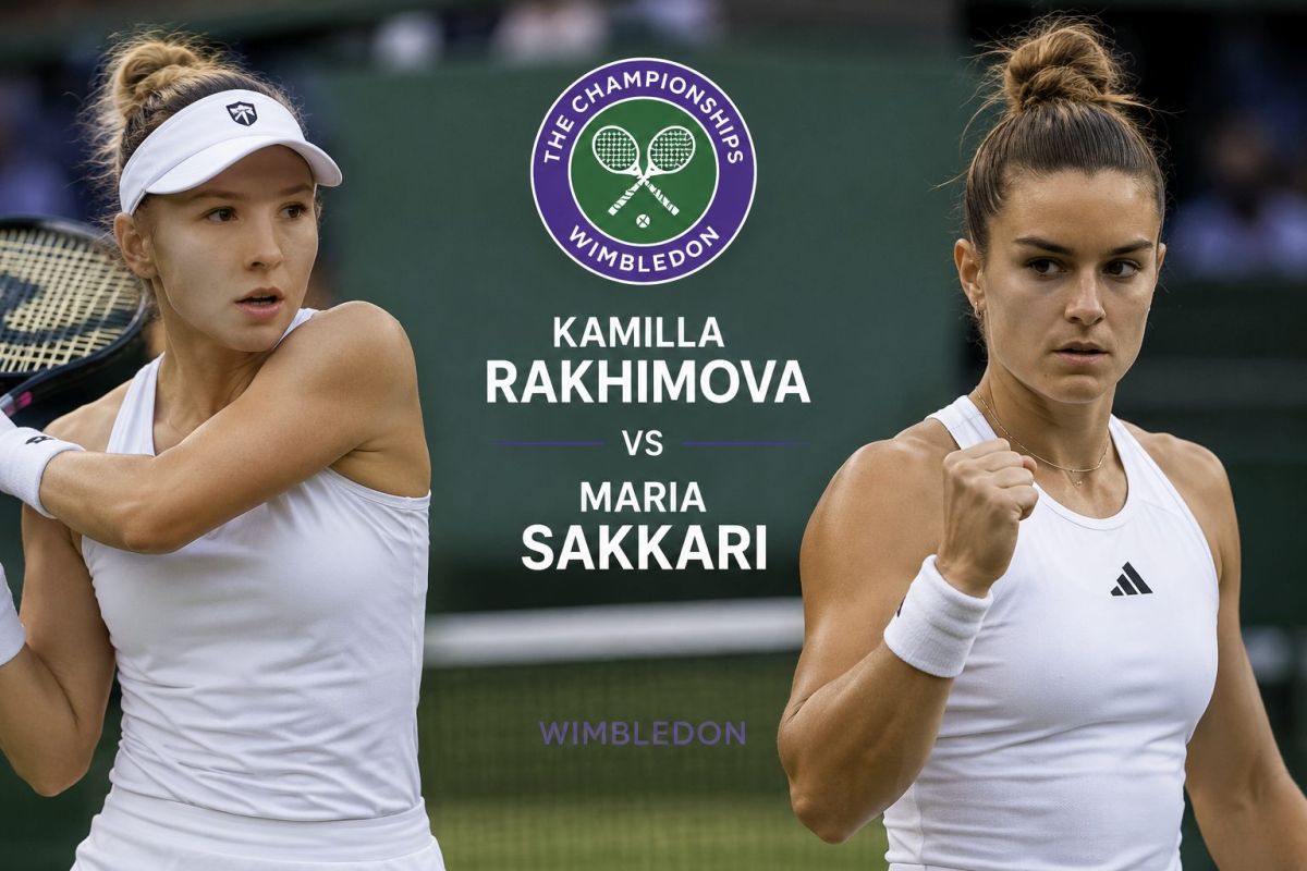 Kamilla Rakhimova vs Maria Sakkari Wimbledon 85caefd1