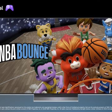 ΤΟ NBA BOUNCE ΦΕΡΝΕΙ ΣΥΝΑΡΠΑΣΤΙΚΗ ΕΜΠΕΙΡΙΑ ΓΕΜΑΤΗ ΜΠΑΣΚΕΤ ΣΤΙΣ ΕΞΥΠΝΕΣ ΤΗΛΕΟΡΑΣΕΙΣ ΤΗΣ LG ELECTRONICS
