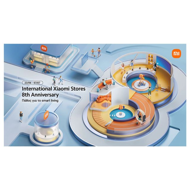 Τα Xiaomi Stores γιορτάζουν 8 χρόνια λειτουργίας παγκοσμίως