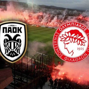 ΠΑΟΚ – Ολυμπιακός και όλο το τηλεοπτικό πρόγραμμα
