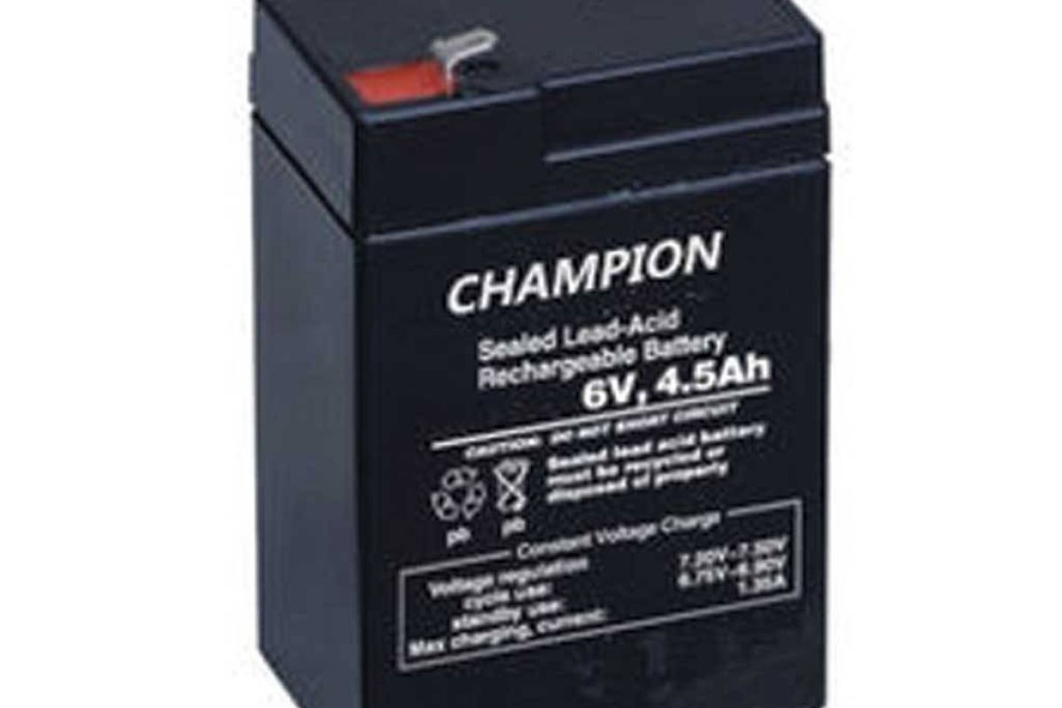 8 διαφορετικά μοντέλα μπαταριών μόλυβδου Champion