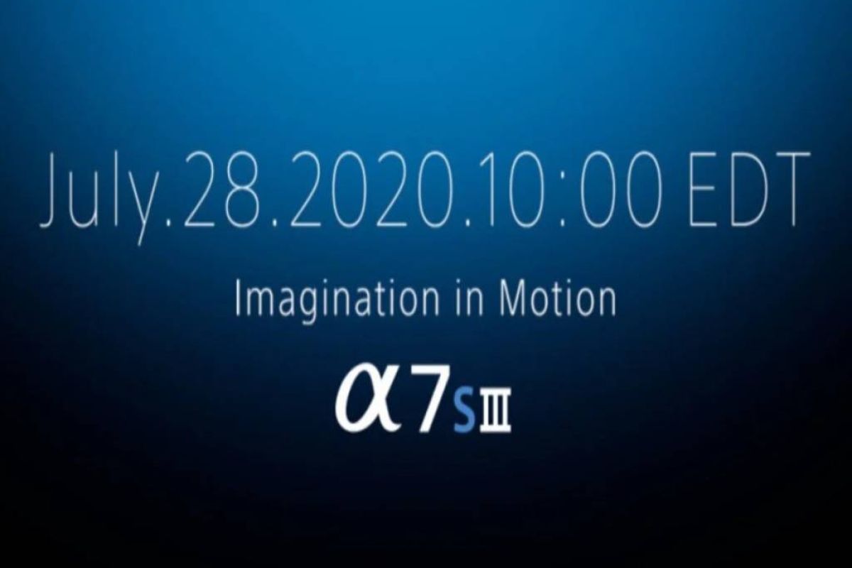 Στις 28 Ιουλίου η παρουσίαση της νέας Sony A7s III