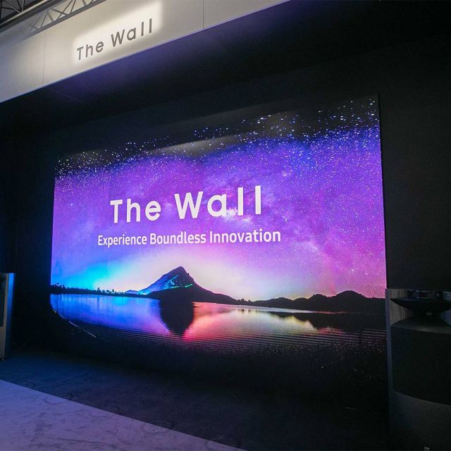 H κορυφαία LED οθόνη Samsung The Wall ήρθε στην Ελλάδα