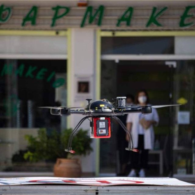 Στα Τρίκαλα η πρώτη πανευρωπαϊκή πτήση για παράδοση φαρμάκων με drones