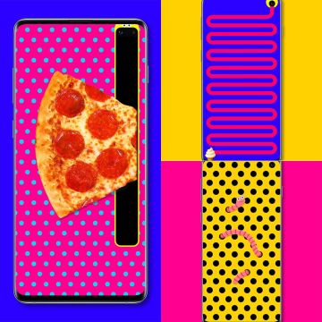 H Samsung και ο cult δημιουργός Pablo Rochat παρουσιάζουν την Infinity,  την αποκλειστική σειρά wallpapers για τo Galaxy S10