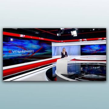 Το τηλεοπτικό στούντιο του ΚΡΗΤΗ TV μαγνητίζει τα βλέμματα με εντυπωσιακές LG DIGITAL SIGNAGE λύσεις