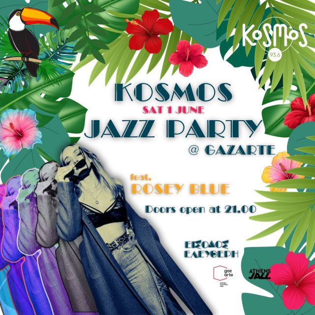 Το Kosmos Jazz Party της χρονιάς στο Gazarte, με ελεύθερη είσοδο!