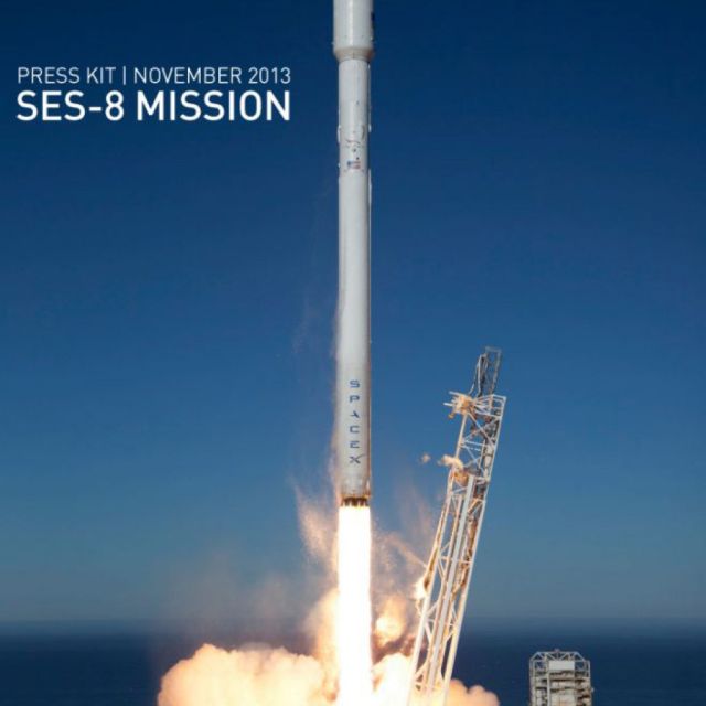 Η εκτόξευση του SES-8 αναβλήθηκε για τη Πέμπτη 28 Νοεμβρίου