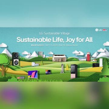 IFA 2023: Η LG ΜΟΙΡΑΖΕΤΑΙ ΤΟ ΟΡΑΜΑ ΤΗΣ ΓΙΑ ΕΝΑ ΒΙΩΣΙΜΟ ΤΡΟΠΟ ΖΩΗΣ