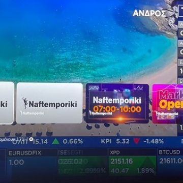 Στον “αέρα” της COSMOTE TV το κανάλι Naftemporiki TV