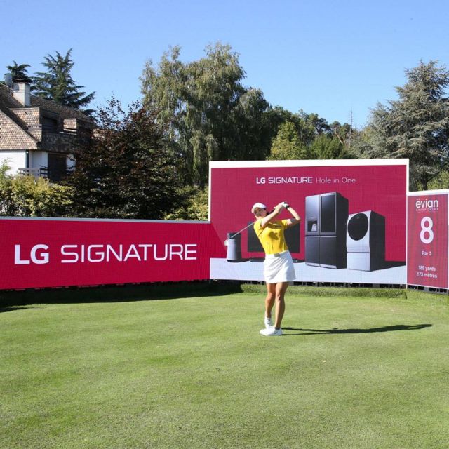 Η LG επίσημος χορηγός του διεθνούς γυναικείου τουρνουά γκολφ Evian Championship 2018