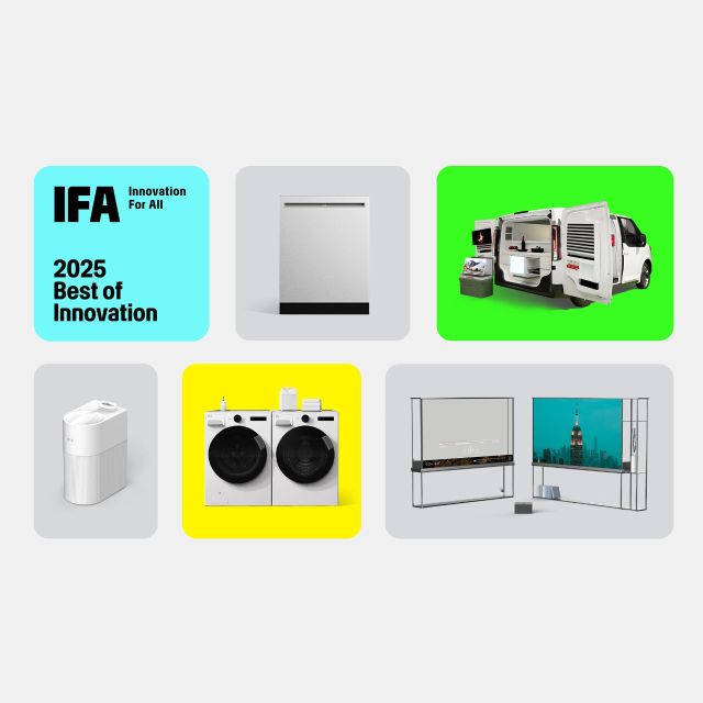  LG ΑΠΟΣΠΑ ΠΟΛΛΑΠΛΕΣ ΔΙΑΚΡΙΣΕΙΣ ΣΤΗΝ ΠΡΕΜΙΕΡΑ ΤΩΝ IFA 2025 INNOVATION AWARDS