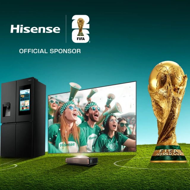 Η Hisense και φέτος Μεγάλος Χορηγός του FIFA World Cup 2026™