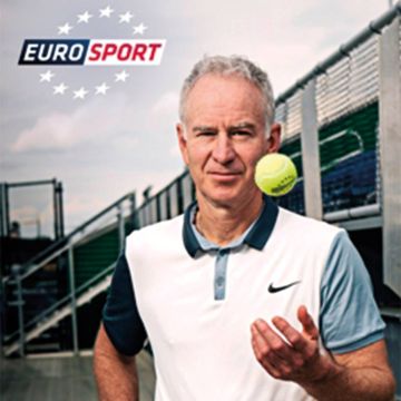Και ο John McEnroe στο Eurosport για το Roland Garros!