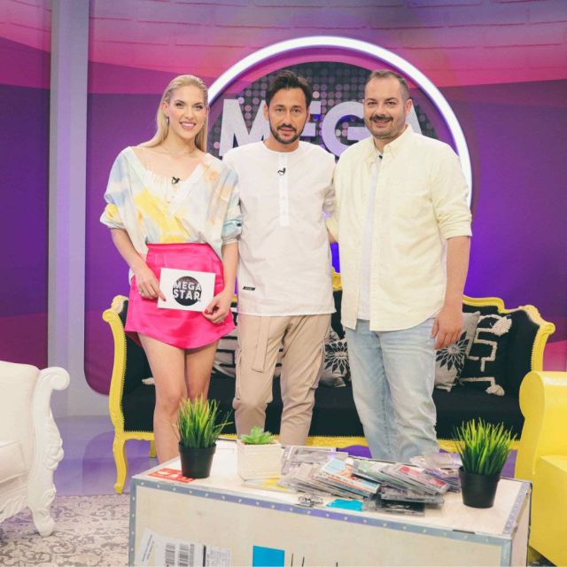 Mega Star, Σάββατο 8 Μαΐου στις 12 με καλεσμένο τον Πάνο Καλίδη