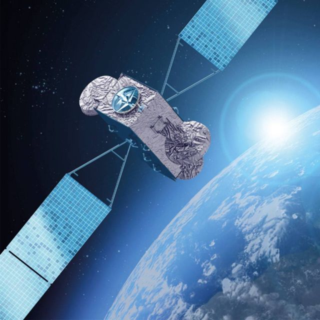 O Express-AM22 μεταφέρθηκε στις 80 μοίρες ανατολικά