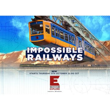 «Εντυπωσιακοί σιδηρόδρομοι» στο Viasat Explore