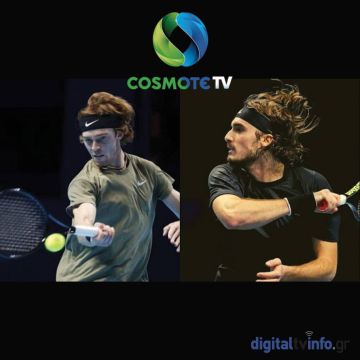 Τσιτσιπάς vs Ρούμπλεφ: Ο αγώνας-"εισιτήριο" για τον τελικό του Ρότερνταμ αποκλειστικά στην COSMOTE TV