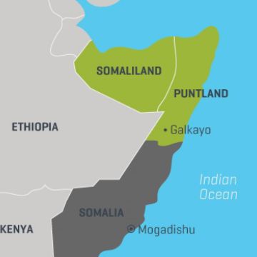 Η περιοχή Puntland της Σομαλίας απαγορεύει δορυφορικά κανάλια