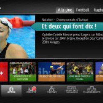 Η γαλλική Equipe.fr με αθλητικά σε τηλεοράσεις που μπαίνουν στο ίντερνετ