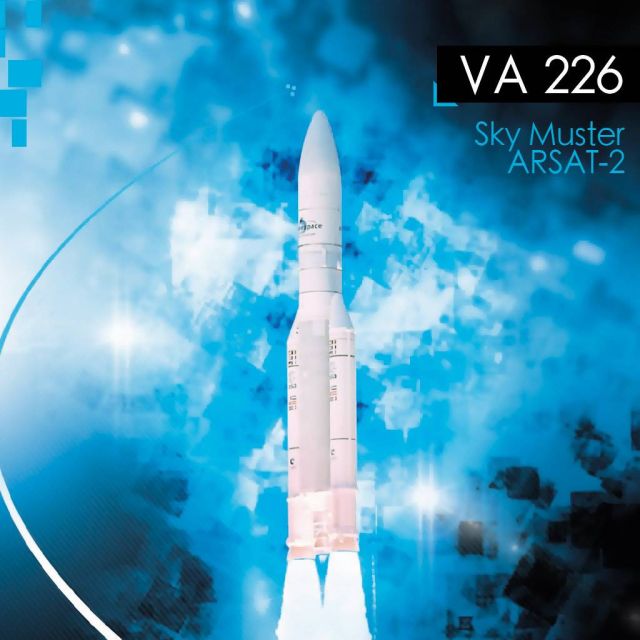 Έτοιμος για την αποψινή εκτόξευση δύο δορυφόρων ο Ariane 5