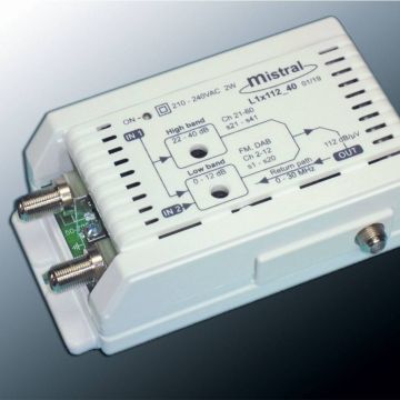 Τα νέα της Mistral: Έτοιμος και ο νέος ενισχυτής γραμμής L1x112_40 κωδ. 0242