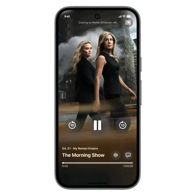 Η Apple φέρνει το Google Cast στην εφαρμογή Apple TV στο Android