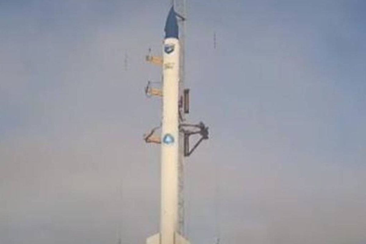 Εκτόξευση πυραύλου που πετά με βιοκαύσιμα