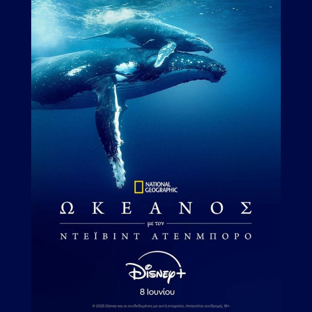 ΤΟ ΝΕΟ ΑΦΙΕΡΩΜΑ «ΩΚΕΑΝΟΣ ΜΕ ΤΟΝ ΝΤΕΪΒΙΝΤ ΑΤΕΝΜΠΟΡΟ» ΕΡΧΕΤΑΙ 8 ΙΟΥΝΙΟΥ ΣΤΟ DISNEY+