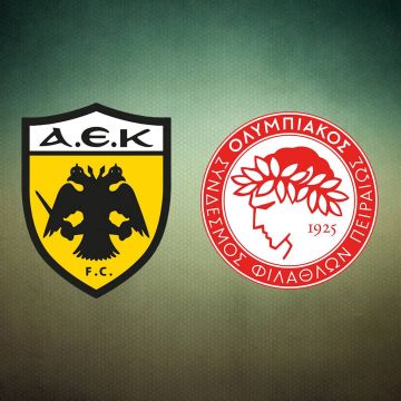 Το πρώτο ντέρμπι  της σεζόν ΑΕΚ – Ολυμπιακός και όλοι οι αγώνες του ελληνικού πρωταθλήματος ποδοσφαίρου στη Nova!