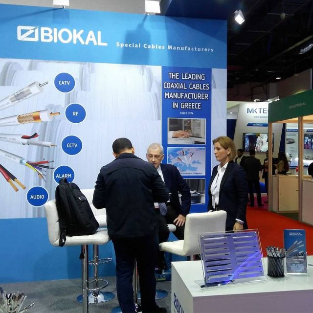 Η ΒΙΟΚΑΛ στην διεθνή έκθεση CABSAT 2018
