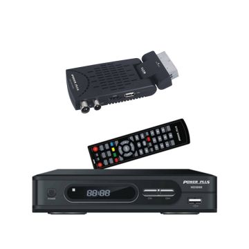 Power Plus MPEG4 HD επίγειοι ψηφιακοί δέκτες