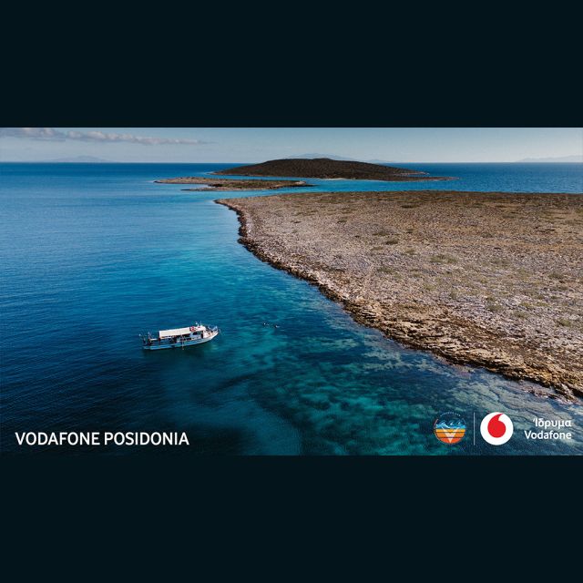  Vodafone Posidonia: Ολοκληρώθηκε η χαρτογράφηση της Ποσειδωνίας σε Μύκονο, Δήλο και Ρήνεια