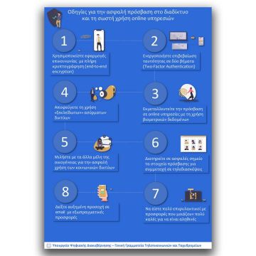 Συμβουλές για την ασφαλή εργασία από το σπίτι