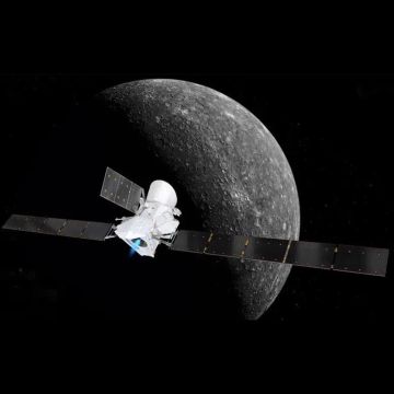 Εντυπωσιακό γκρο πλαν στον Ερμή